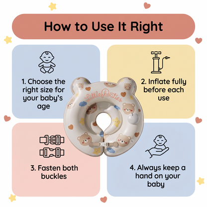 LittleFloaties Baby Neck Float